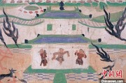 蓬莱敦煌壁画和遗书中的儿童：游戏花样多 读书为风尚